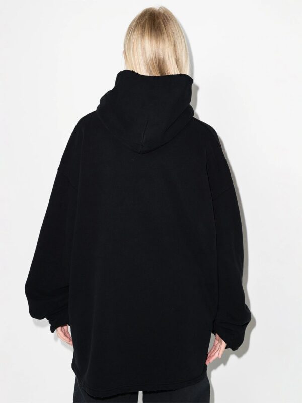 Balenciaga  Free logo oversized hoodie - Image 3