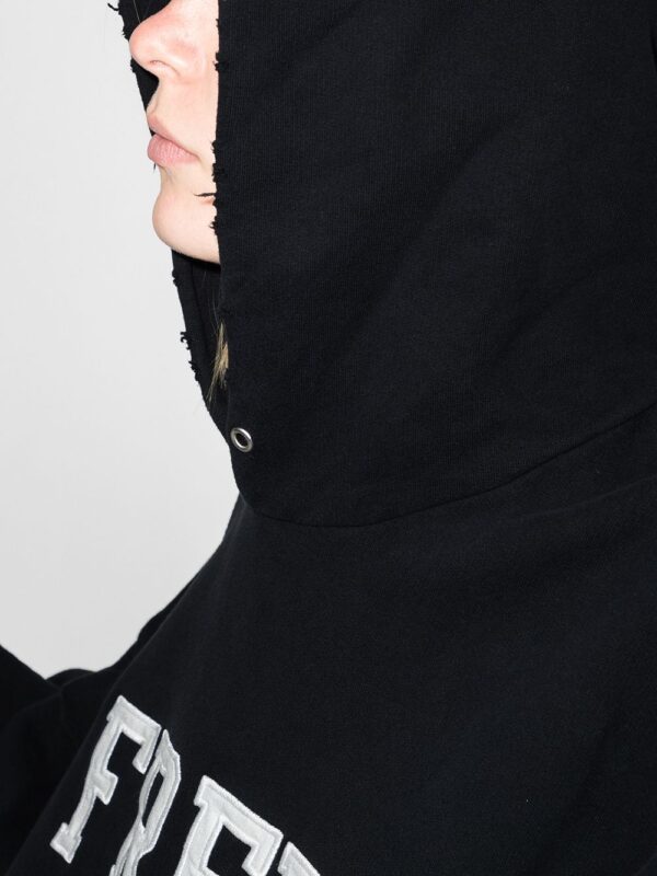 Balenciaga  Free logo oversized hoodie - Image 4