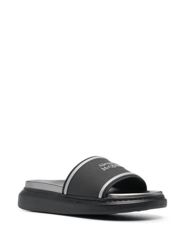 Alexander McQueen  logo-print slides - Image 2
