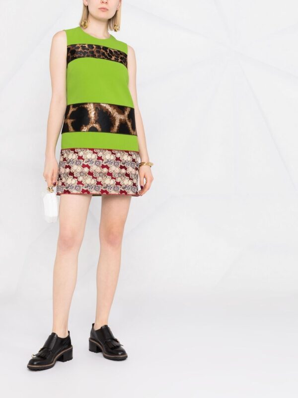 Dolce & Gabbana panelled shift dress - Image 6