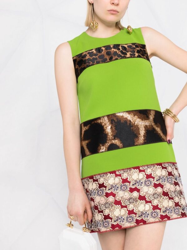 Dolce & Gabbana panelled shift dress - Image 3