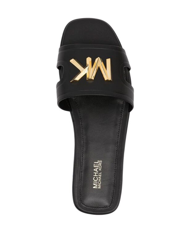 Michael Michael Kors  logo-plaque Kippy slides - Image 4