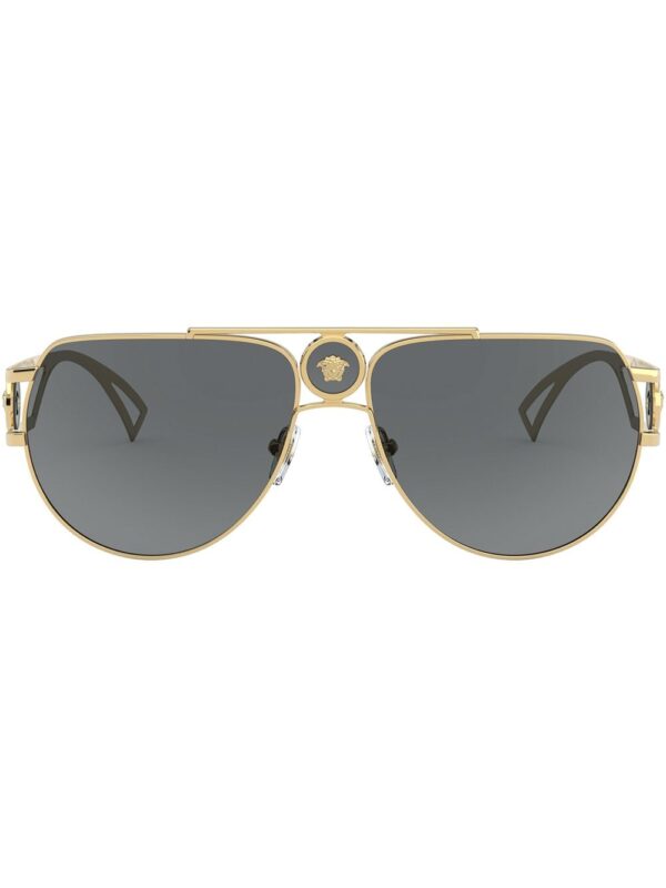 Versace Eyewear Medusa pilot-frame sunglasses