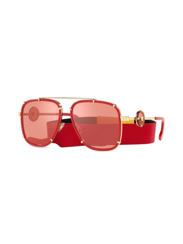 Versace Eyewear pilot-frame metal sunglasses - Image 2
