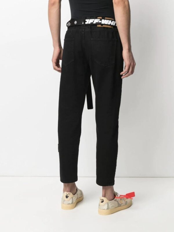 Off-White  high-rise straight-leg jeans - Image 4