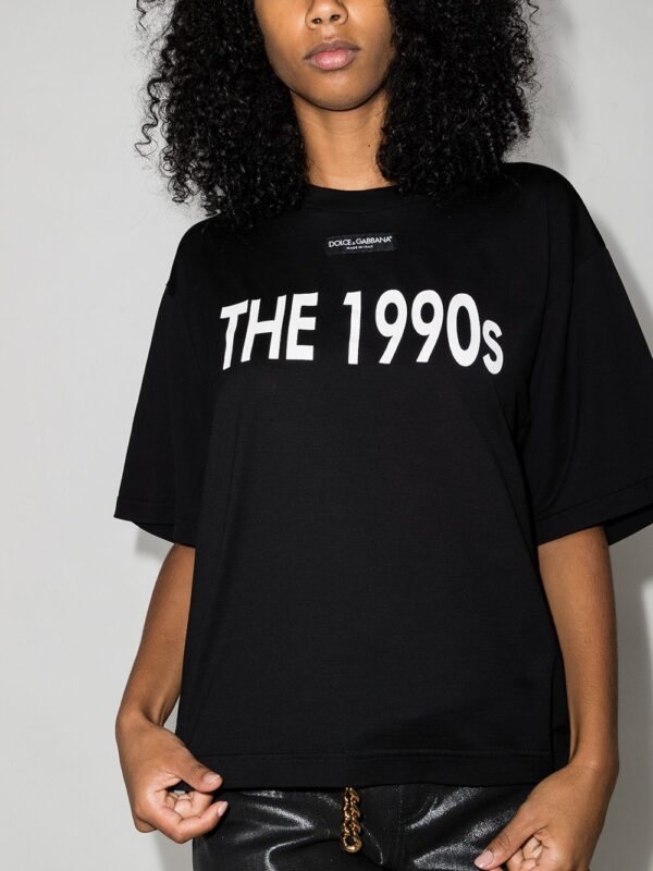 Dolce & Gabbana  1990s drop-shoulder T-shirt - Image 2