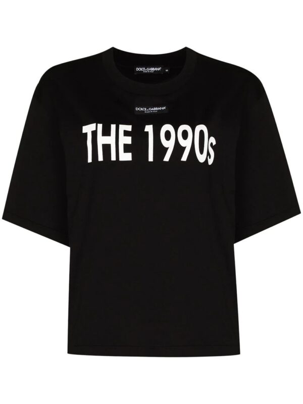 Dolce & Gabbana  1990s drop-shoulder T-shirt