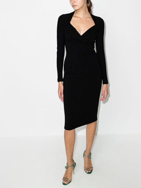 Dolce & Gabbana sweetheart-neck midi dress - Image 2