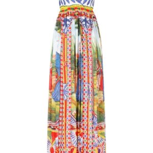 Dolce & Gabbana  printed long dress