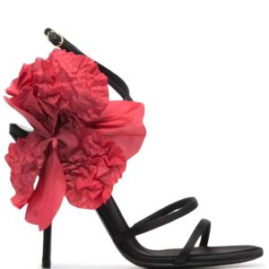 Dolce & Gabbana  floral-appliqué sandals