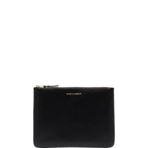 Comme Des Garçons Wallet  debossed logo zipped wallet