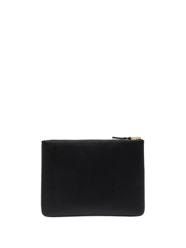 Comme Des Garçons Wallet  debossed logo zipped wallet - Image 2