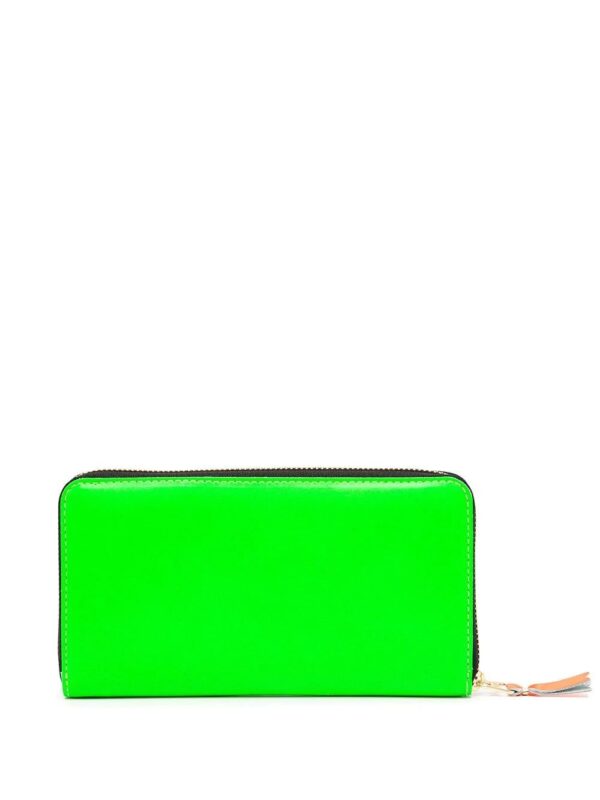 Comme Des Garçons Wallet  Super Fluo zip-around leather wallet - Image 2