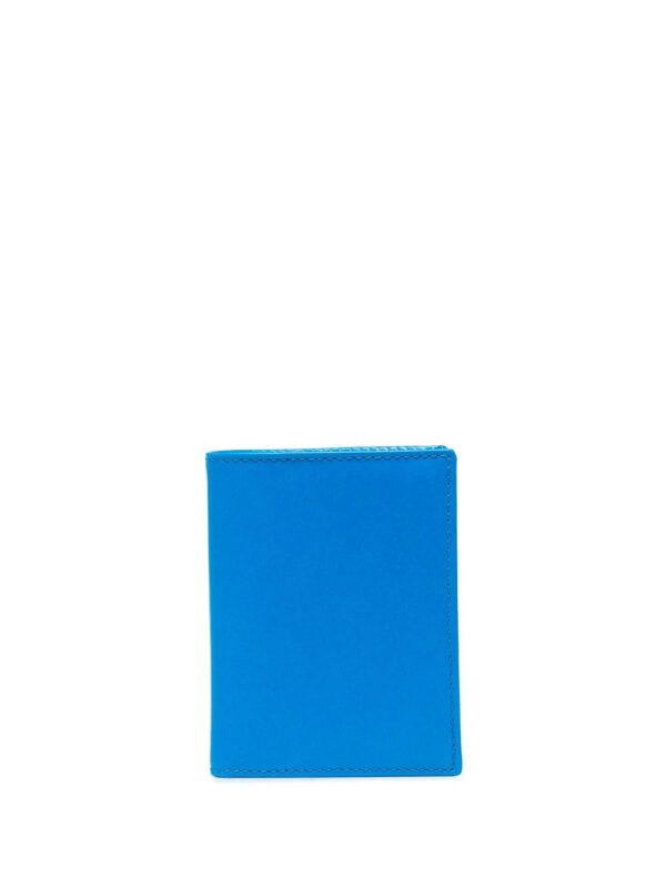 Comme Des Garçons Wallet  Super Fluo leather cardholder