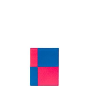 Comme Des Garçons Wallet  Fluo Square leather cardholder
