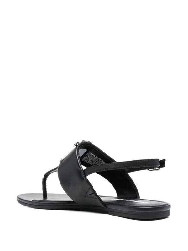 Calvin Klein  logo plaque thong sandals - Image 3