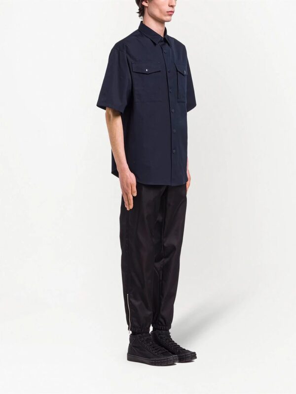 Prada  short-sleeved heavy cotton shirt - Image 2