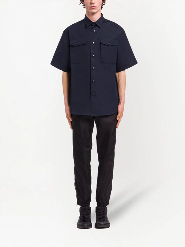 Prada  short-sleeved heavy cotton shirt - Image 2