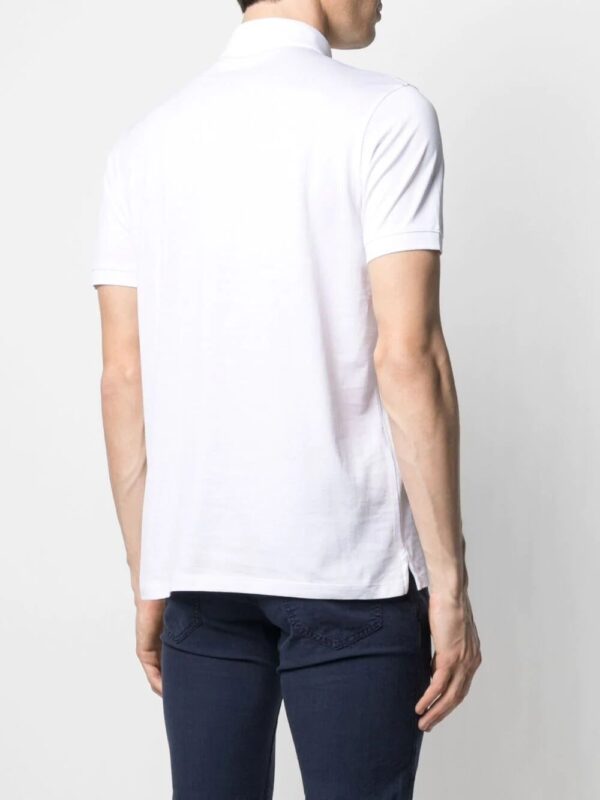 Karl Lagerfeld  logo-embroidered polo shirt - Image 3