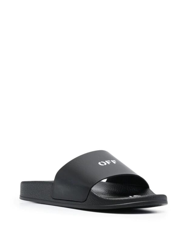 Off-White  logo-print Arrow slides - Image 2