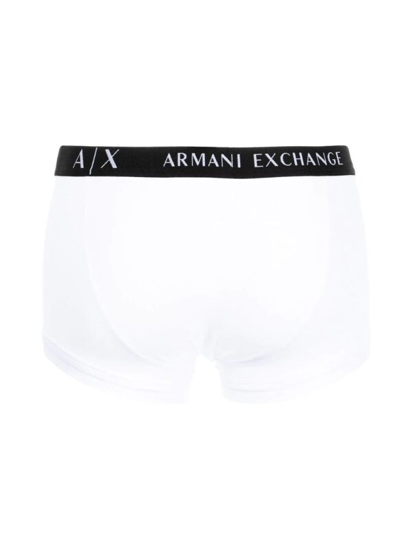 Armani Exchange  logo-waistband boxer pack - Image 3
