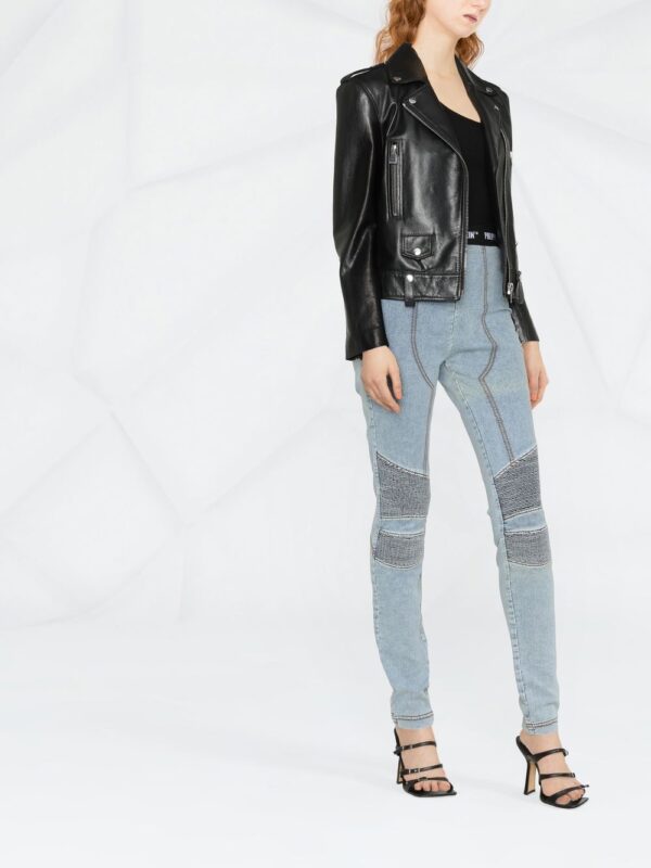 Philipp Plein  logo-waistband jeggings - Image 2