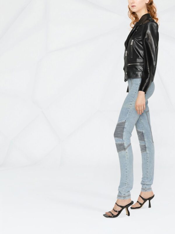Philipp Plein  logo-waistband jeggings - Image 4