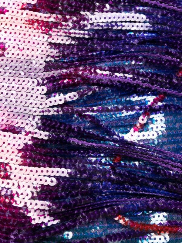Philipp Plein tie-dye print fringed dress - Image 6