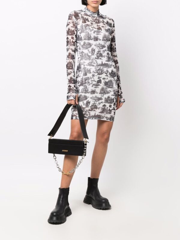 Philipp Plein En PLEIN air-print mini dress - Image 7
