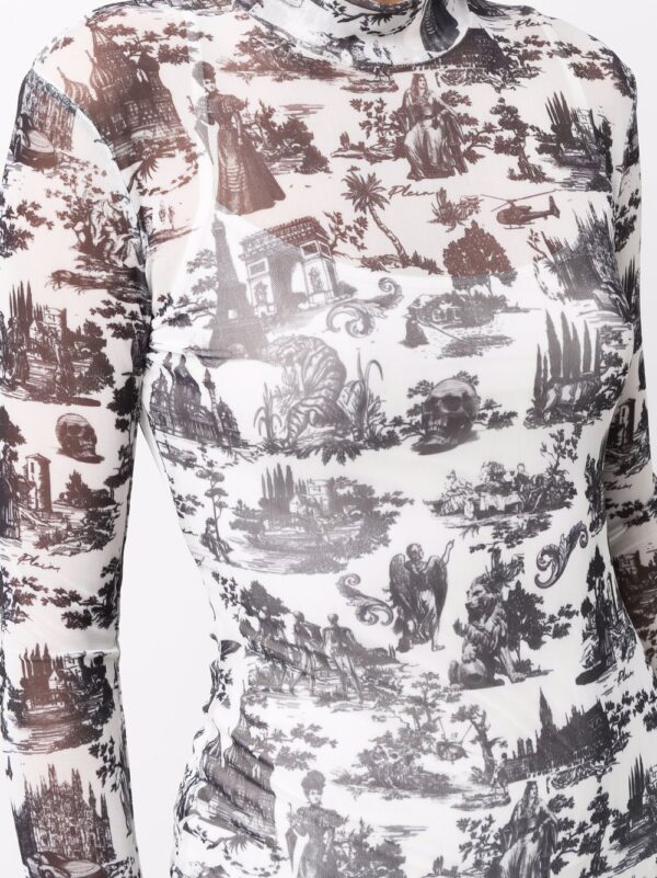 Philipp Plein En PLEIN air-print mini dress - Image 4