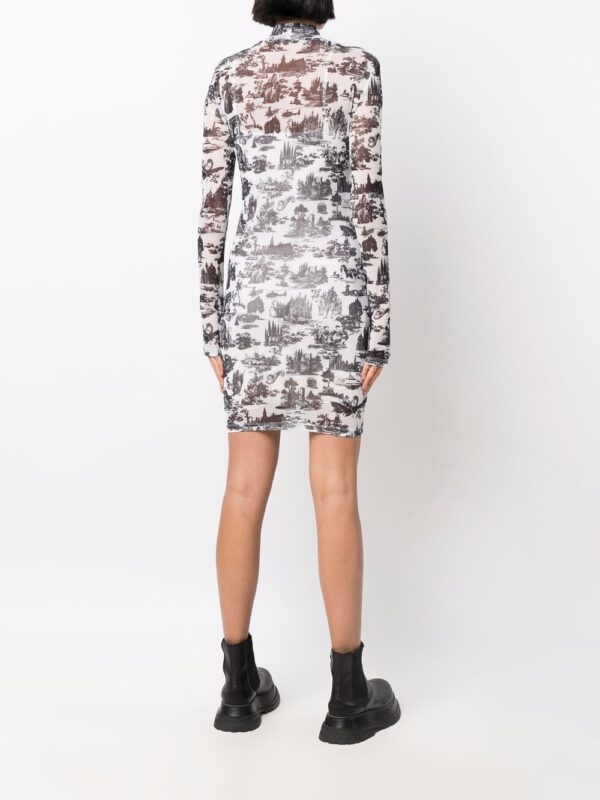 Philipp Plein En PLEIN air-print mini dress - Image 5