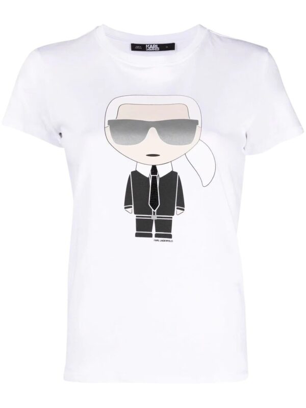 Karl Lagerfeld  Ikonik graphic-print T-shirt