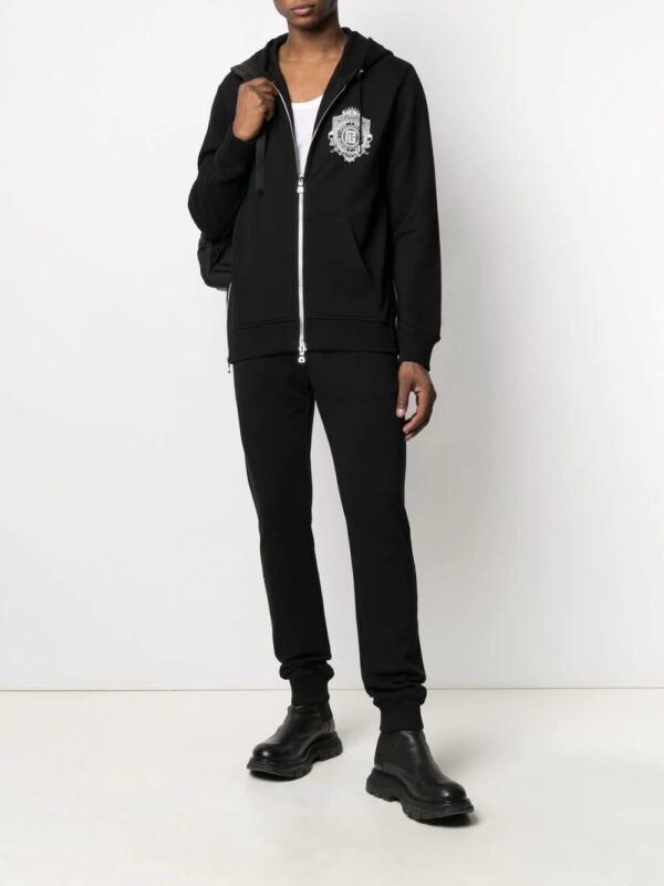Balmain  embroidered-design track pants - Image 2