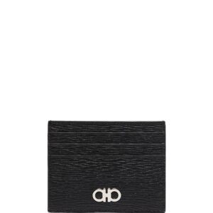 Ferragamo  Gancini plaque cardholder