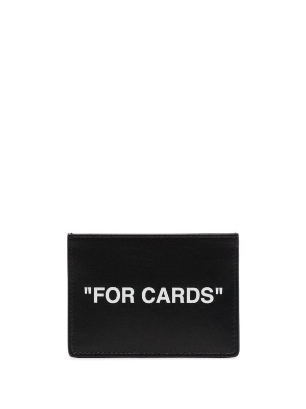 Off-White  "For Cards" quote cardholder - Image 2