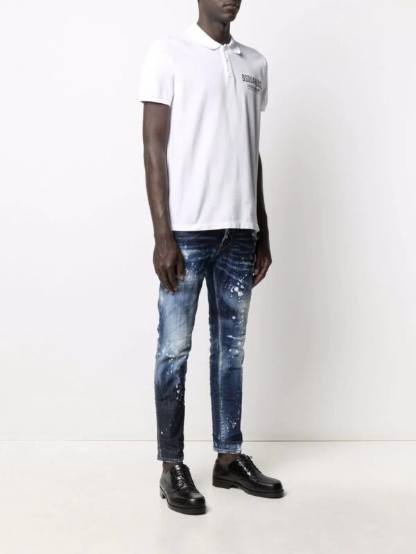 Dsquared2  logo-print polo shirt - Image 3