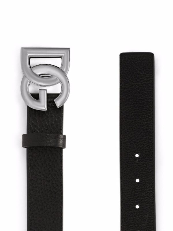 Dolce & gabbana  calf leather logo-buckle belt - Image 2