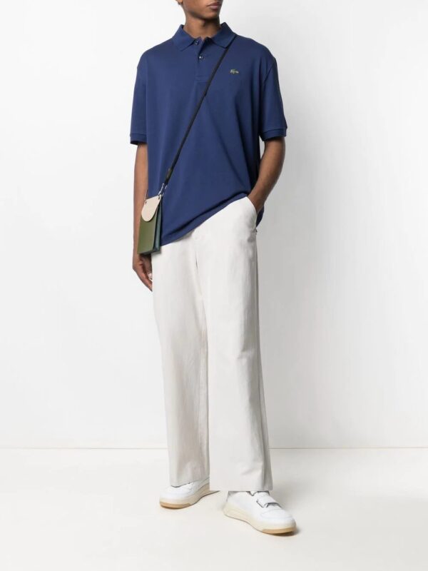 Lacoste  logo embroidered polo shirt
