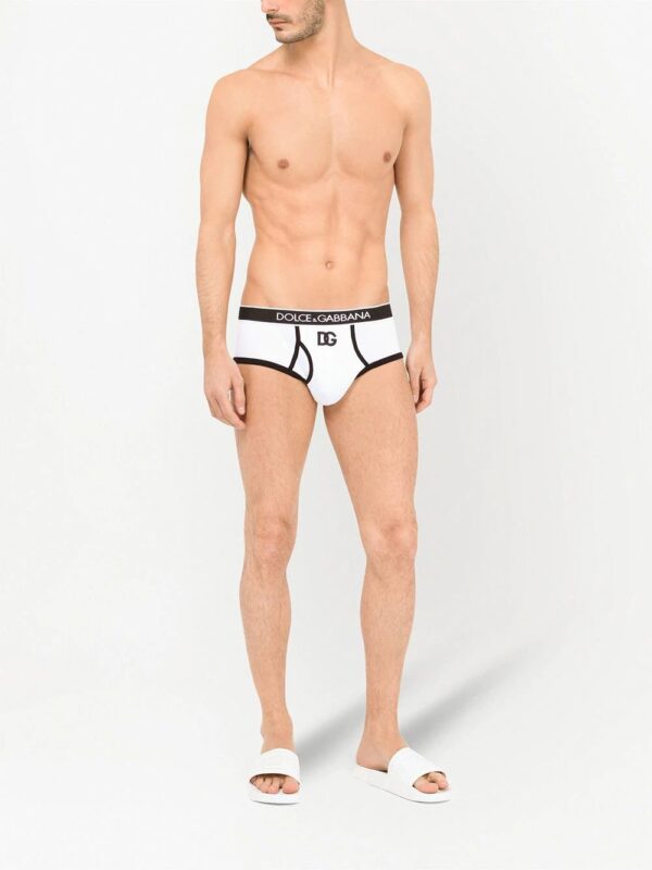 Dolce & Gabbana  logo-waistband briefs - Image 2