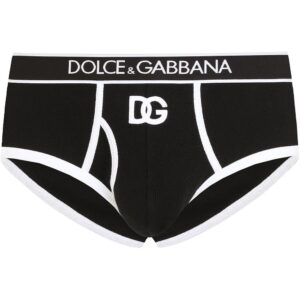 Dolce & Gabbana  logo-waistband cotton briefs