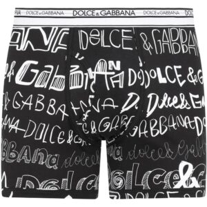 Dolce & Gabbana  graffiti-print boxers