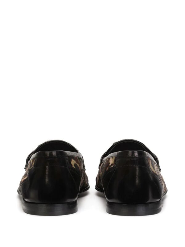 Dolce & Gabbana  leopard print calf hair loafers - Image 3