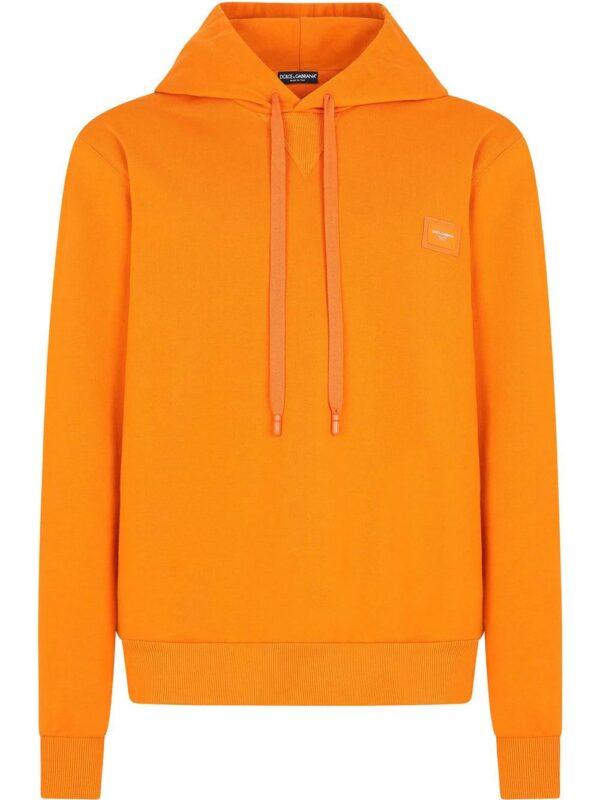 Dolce & Gabbana  cotton logo-patch hoodie