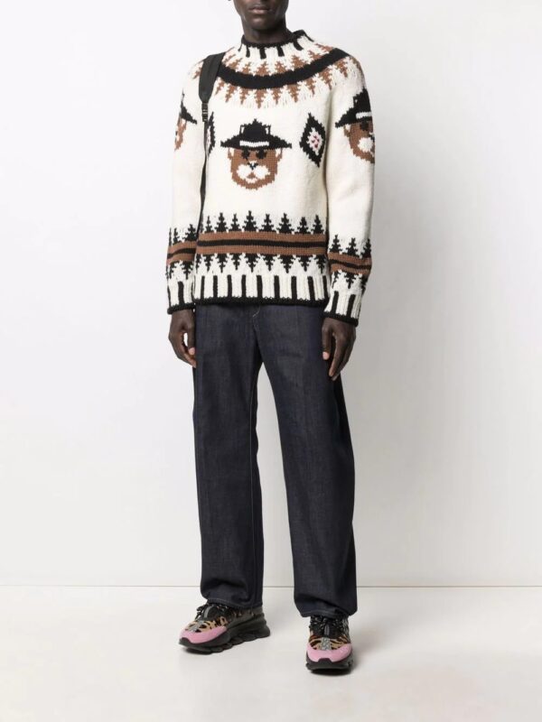 Dsquared2  intarsia-knit wool jumper - Image 2