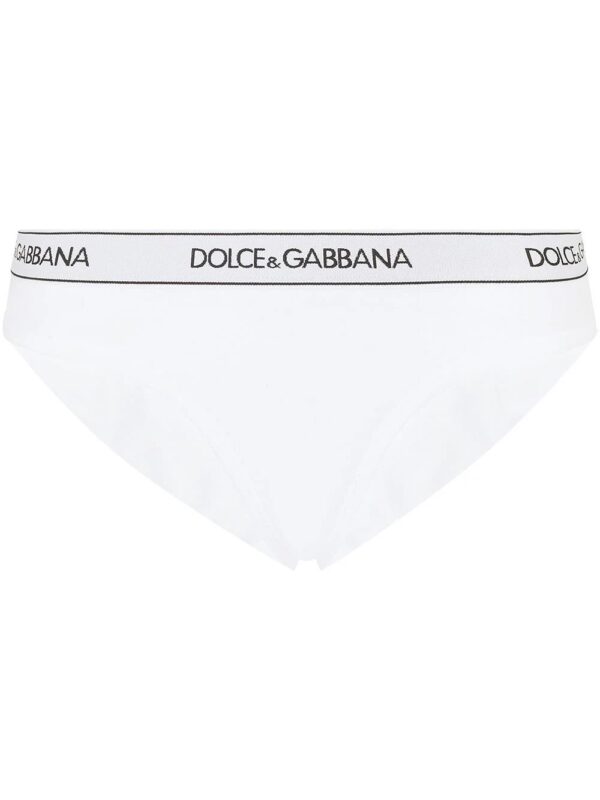 Dolce & Gabbana  high-waisted logo-waistband briefs