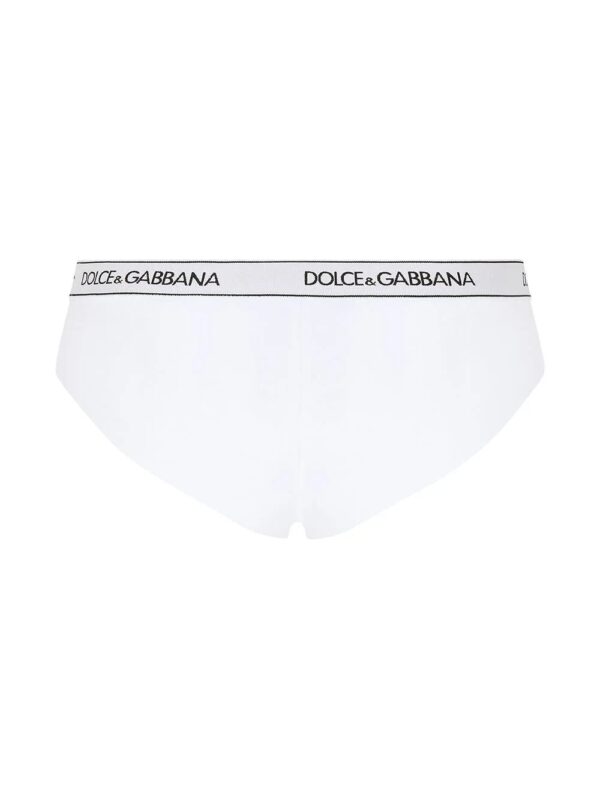 Dolce & Gabbana  high-waisted logo-waistband briefs - Image 3