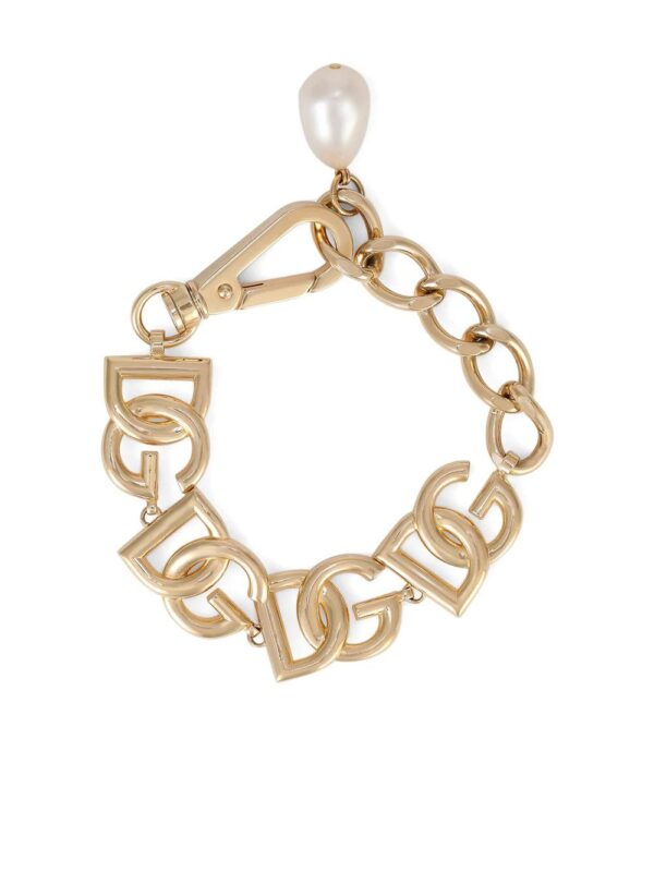 Dolce & Gabbana  logo-lettering bracelet