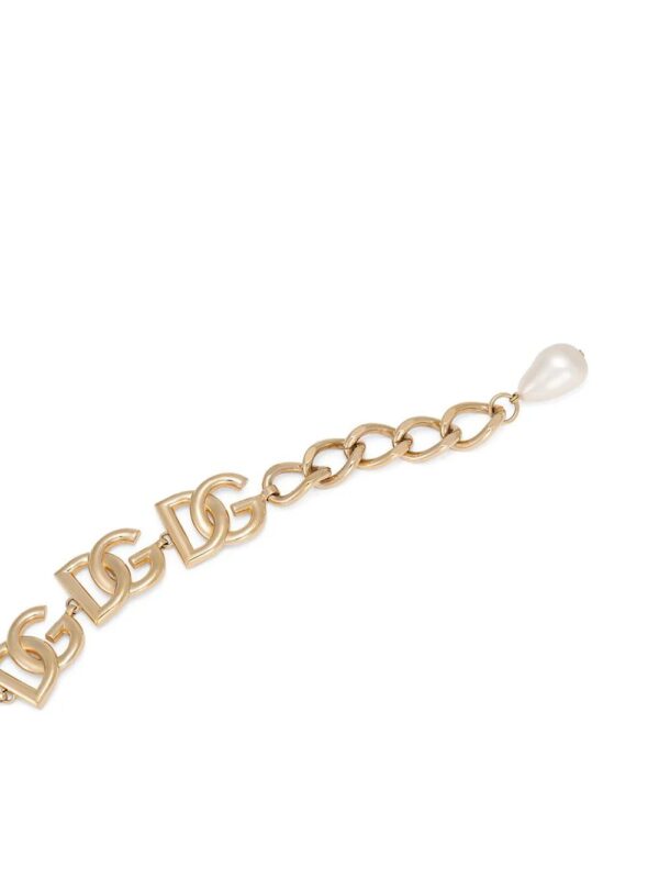 Dolce & Gabbana  logo-lettering bracelet - Image 3