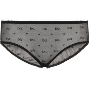 Dolce & Gabbana  jacquard tulle briefs