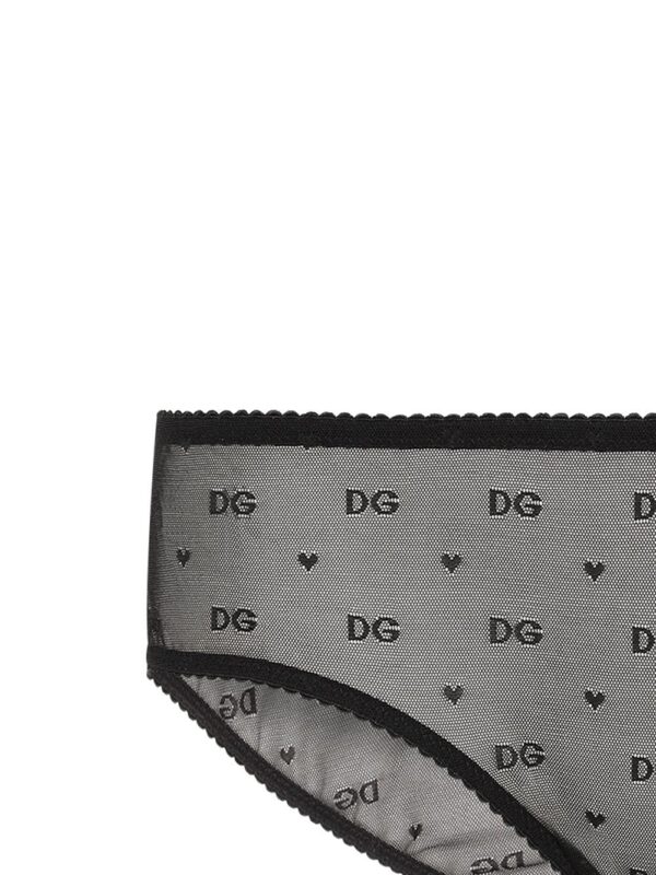 Dolce & Gabbana  jacquard tulle briefs - Image 3